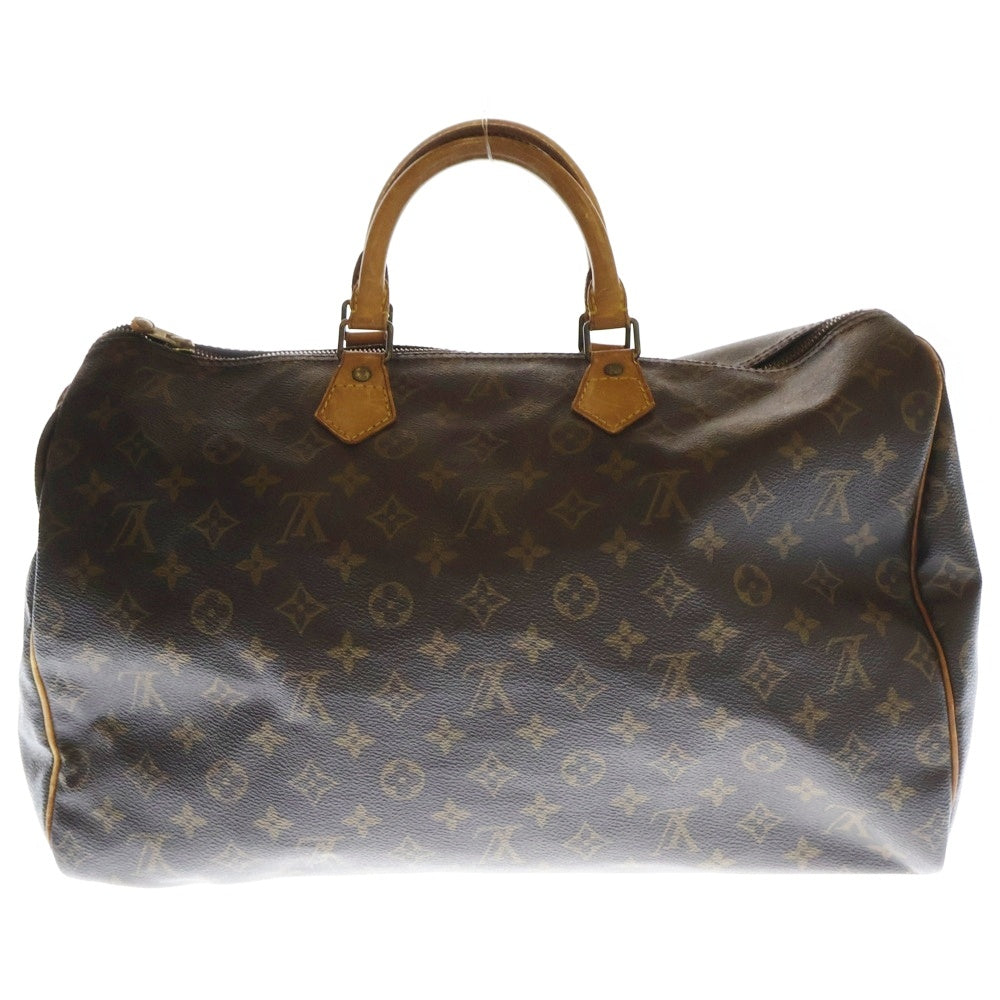 LOUIS VUITTON(ルイヴィトン) モノグラム スピーディ40 ハンドバッグ ミニボストンバッグ ブラウン PVCレザー M41522