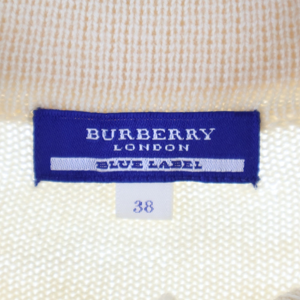 BURBERRY BLUE LABEL(バーバリーブルーレーベル) ウール 1B ニットボレロ セーター ベージュ レディース