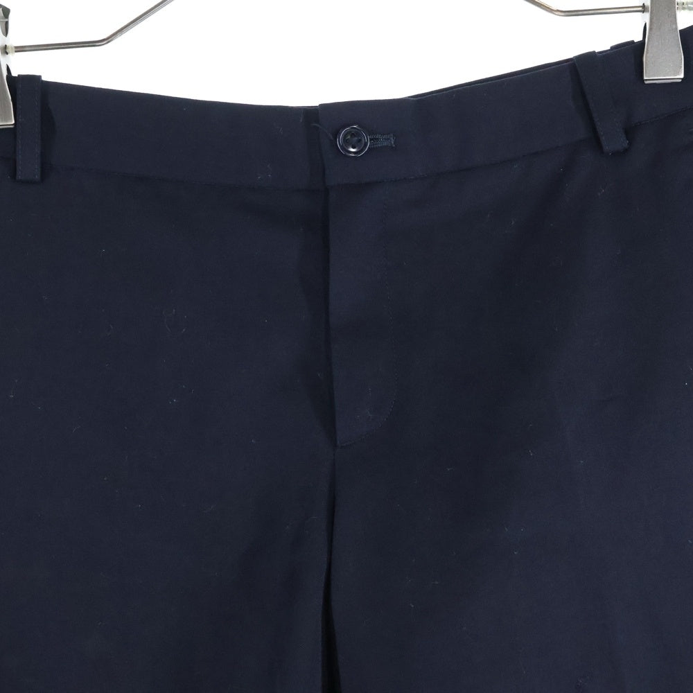 RALPH LAUREN(ラルフローレン) ウール ノータック ハーフ ショート スラックスパンツ ショーツ ネイビー レディース