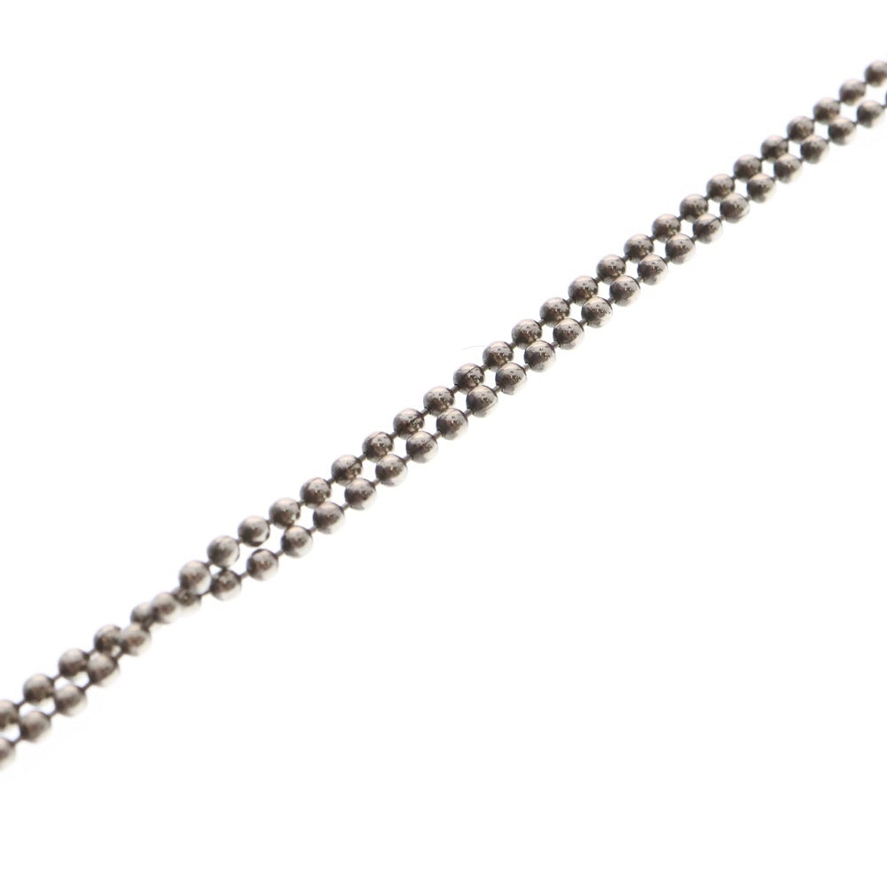 TIFFANY & Co.(ティファニー) メイカーズ IDタグネックレス ペンダント シルバー ボールチェーン SV925 22.6g