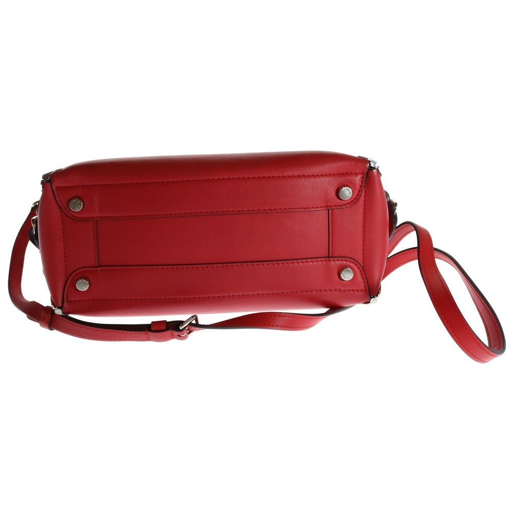 LOUIS VUITTON(ルイヴィトン) ガランス 2WAY ポーチ付 レザーハンドバッグ ショルダーバッグ レッド レディース M50347