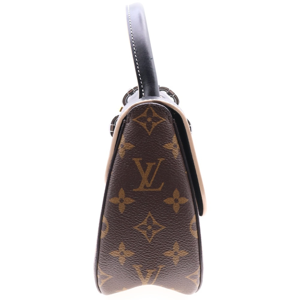 LOUIS VUITTON(ルイヴィトン) チェーンイットPM モノグラム 2WAY レザー ハンド ショルダーバッグ シルバー/ゴールド金具 ブラック/ブラウン M44115 RFID