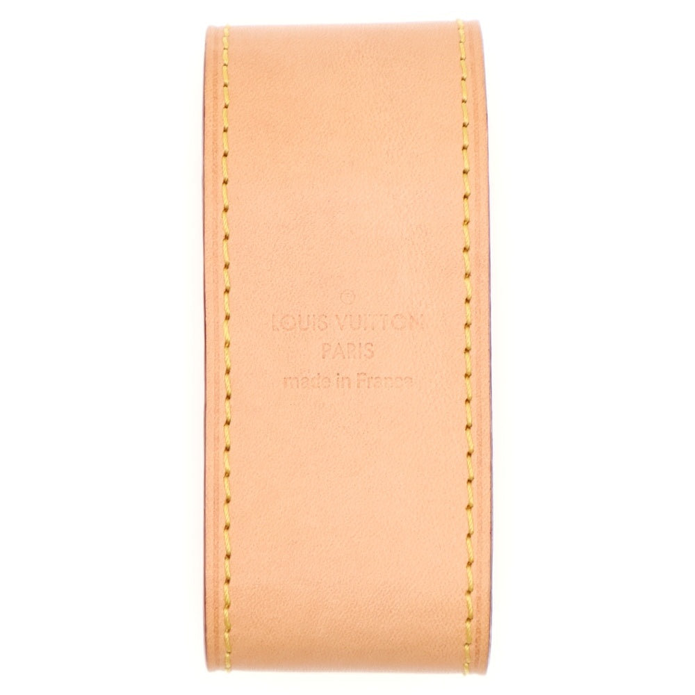 LOUIS VUITTON(ルイヴィトン) バッグホルダー ポルトサック レザー ロゴプレート ゴールド金具 ベージュ M54658 SF4167