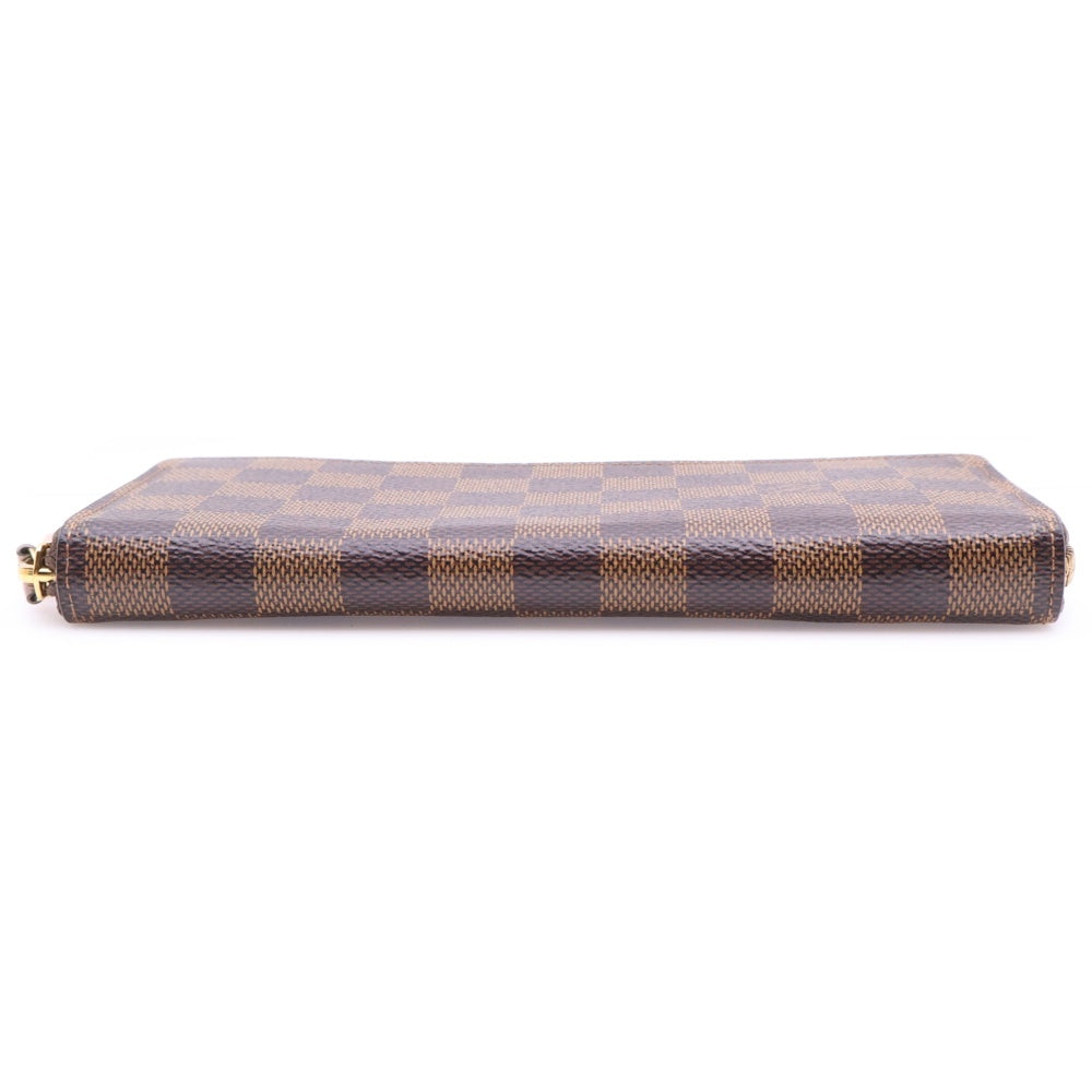 LOUIS VUITTON(ルイヴィトン) ダミエ ポルトフォイユクレマンス ローズバレリーヌ ロングウォレット 長財布 ブラウン ゴールド金具 N41626