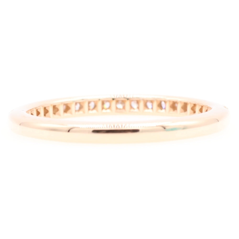 TIFFANY&Co(ティファニー) ソレスト ハーフエタニティ リング ダイヤモンド AU750 K18 PG ピンクゴールド レディース