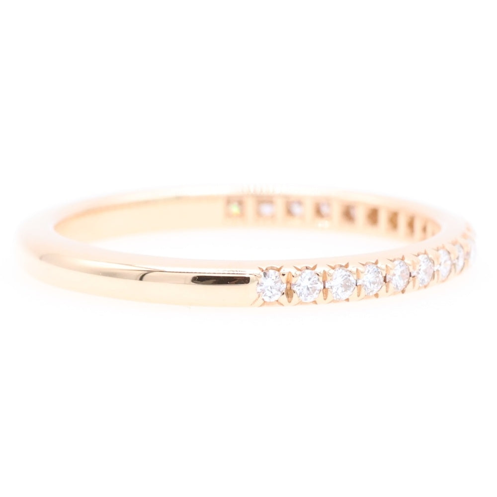 TIFFANY&Co(ティファニー) ソレスト ハーフエタニティ リング ダイヤモンド AU750 K18 PG ピンクゴールド レディース