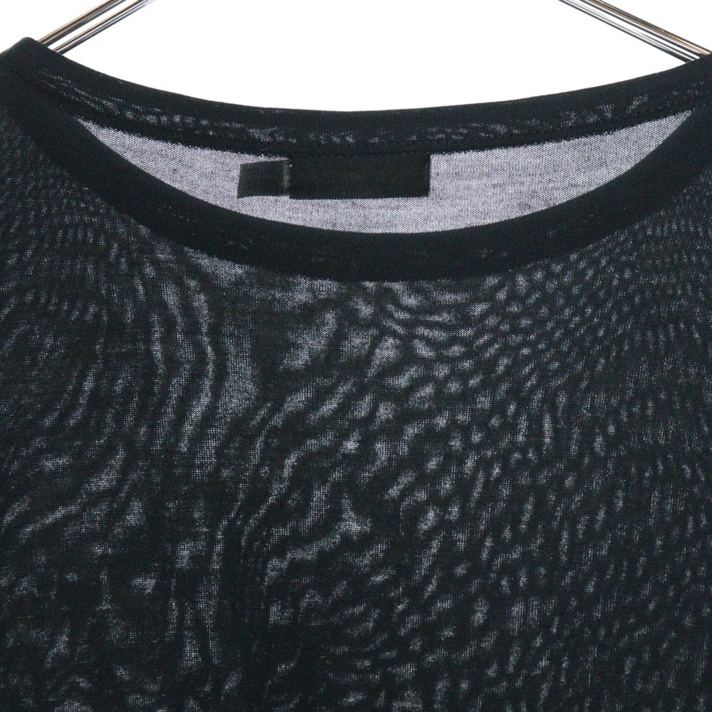 EMPORIO ARMANI(エンポリオアルマーニ) クルーネック 半袖インナーTシャツ カットソー ブラック レディース