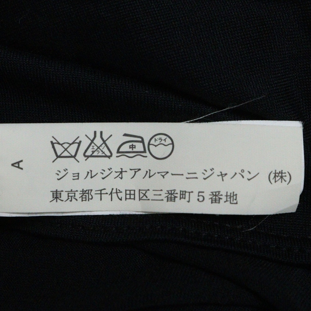 EMPORIO ARMANI(エンポリオアルマーニ) クルーネック 半袖インナーTシャツ カットソー ブラック レディース