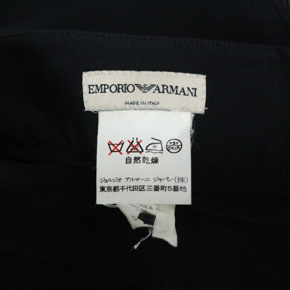 EMPORIO ARMANI(エンポリオアルマーニ) バックジップタイトスカート ブラック レディース 〇