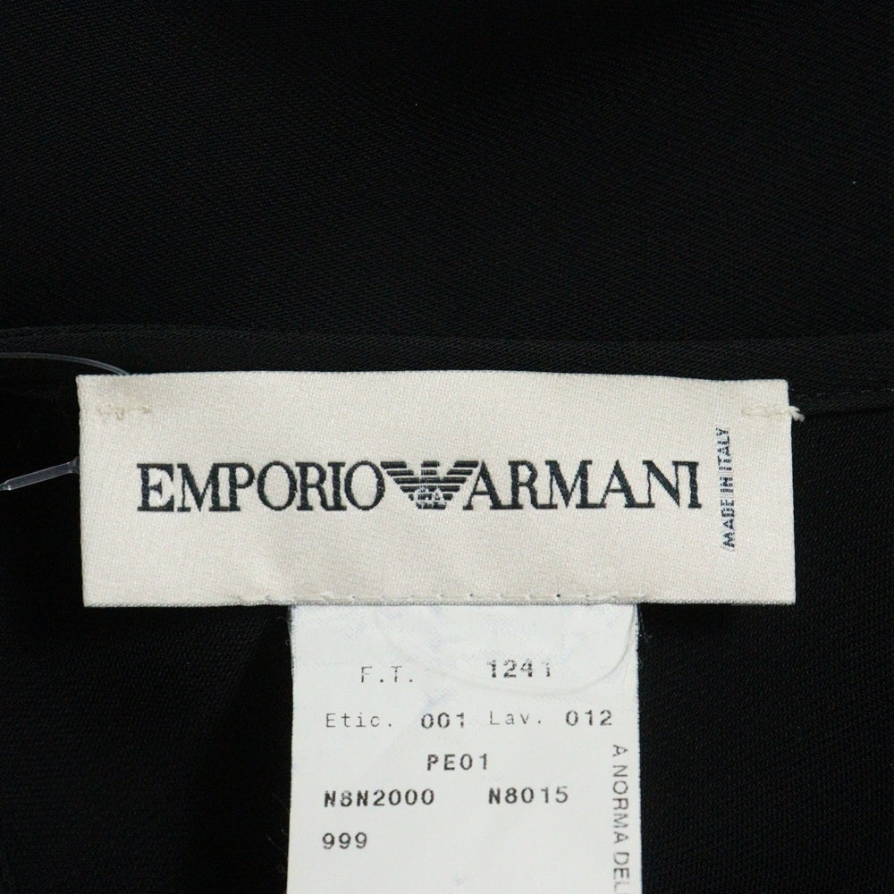 EMPORIO ARMANI(エンポリオアルマーニ) サイドジップタイトスカート ブラック レディース 〇