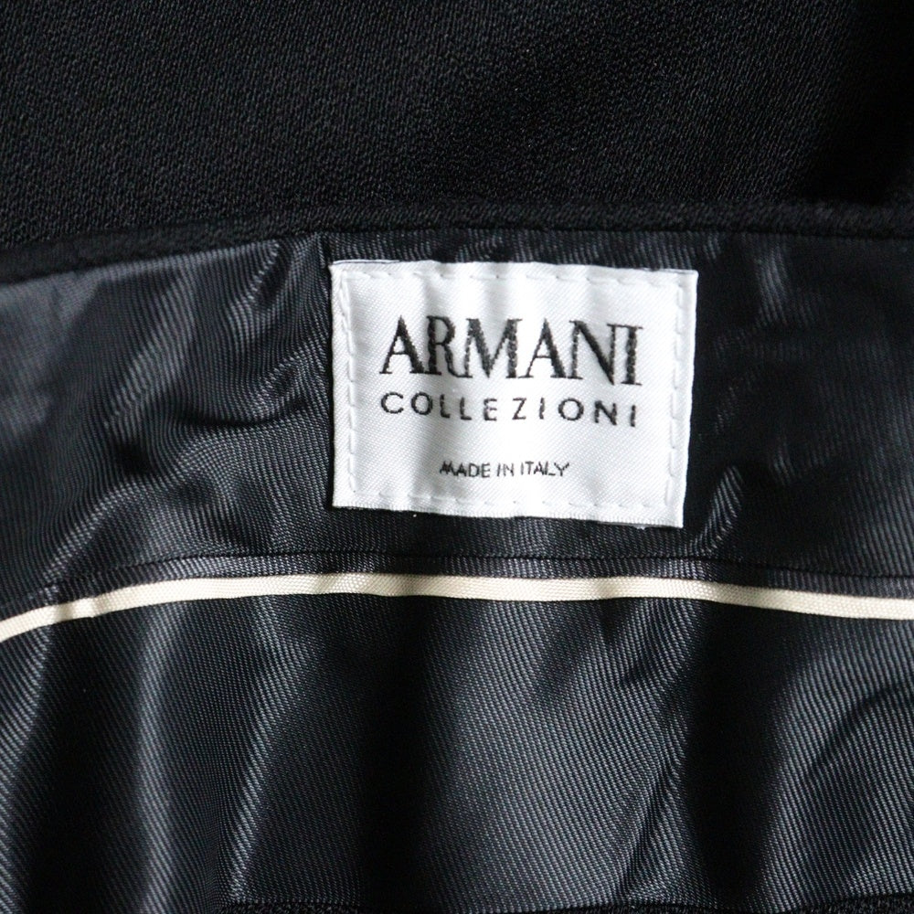 ARMANI COLLEZIONI(アルマーニ コレツィオーニ) ウールスラックスパンツ ブラック