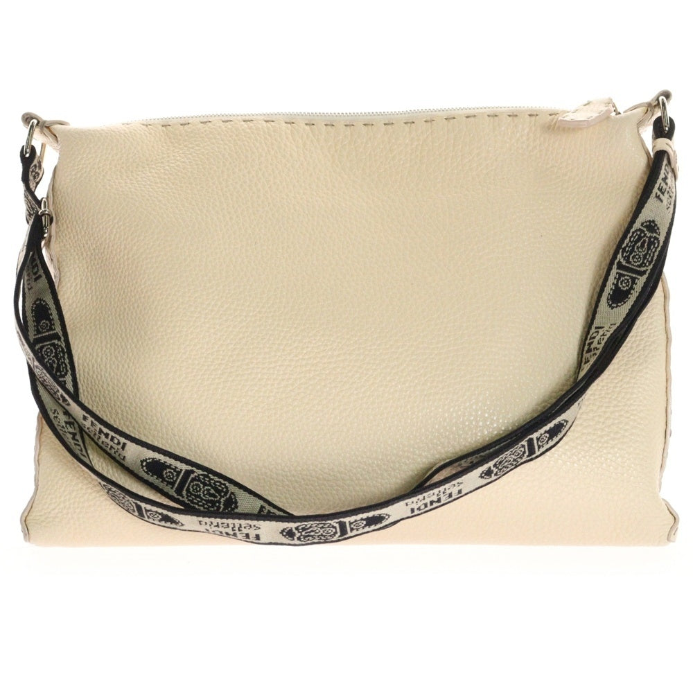 FENDI(フェンディ) ショルダーバッグ ベージュ レザー