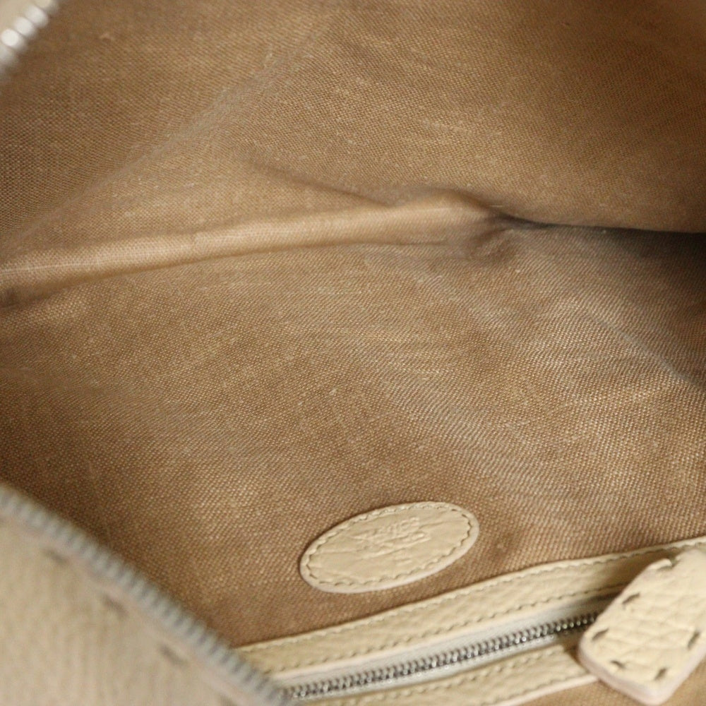 FENDI(フェンディ) ショルダーバッグ ベージュ レザー
