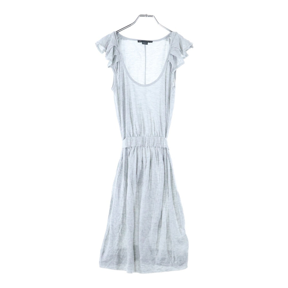 Armani Exchange(アルマーニ エクスチェンジ) ノースリーブワンピース グレー レディース 〇