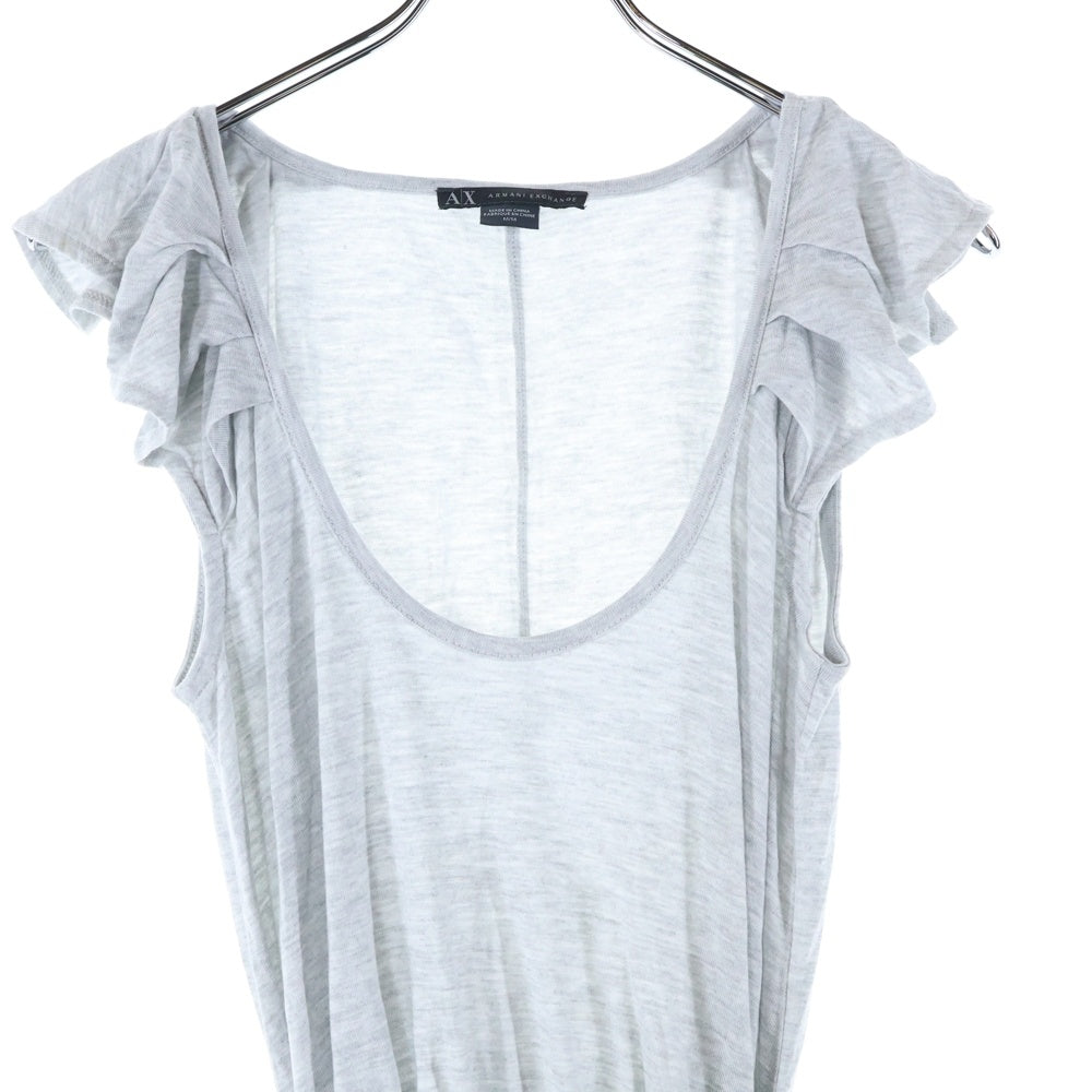 Armani Exchange(アルマーニ エクスチェンジ) ノースリーブワンピース グレー レディース 〇