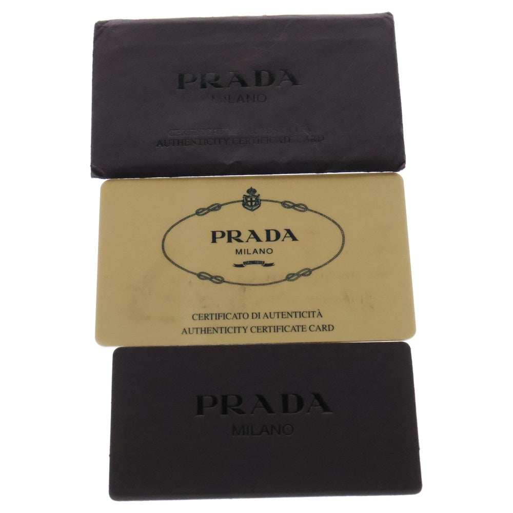 PRADA(プラダ) トライアングルロゴ ヴェラ テスート ナイロンバックパック リュック ブラック B6677F