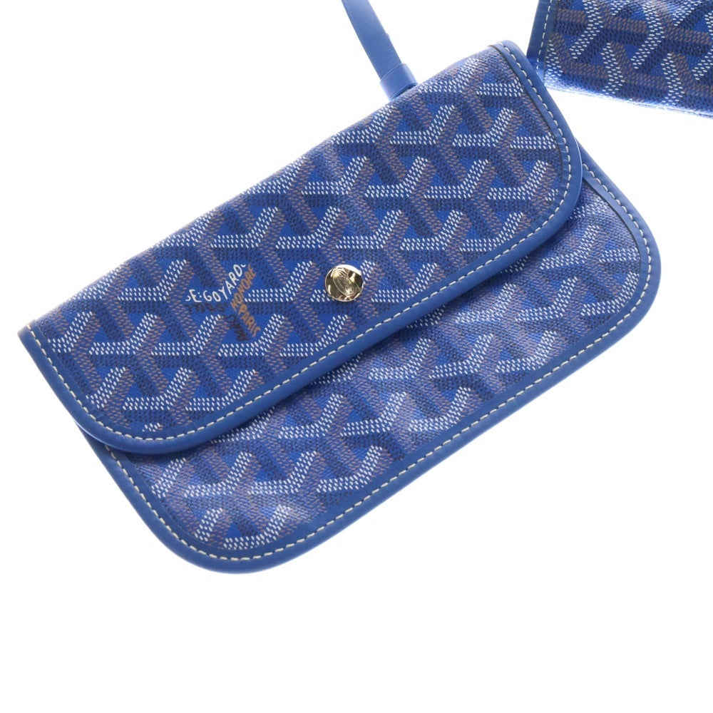 GOYARD(ゴヤール) サンルイGM トートバッグ ハンドバッグ ブルー PVC