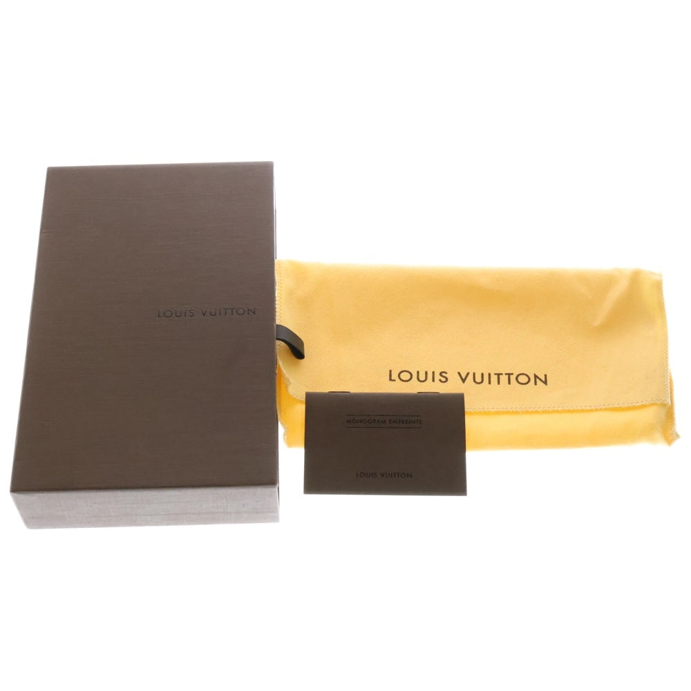 LOUIS VUITTON(ルイヴィトン) ポルトフォイユ クレマンス モノグラム アンプラント ノワール ロングウォレット 長財布 ゴールド金具 ブラック M60171 TN0165