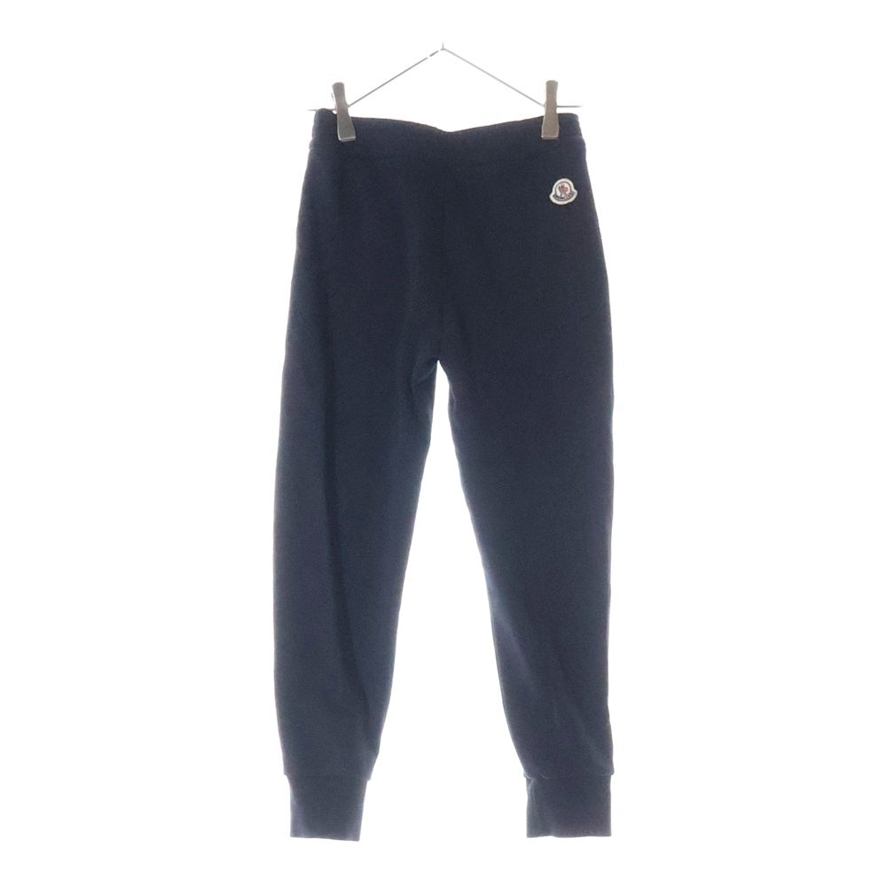 MONCLER(モンクレール) 24AW アーチロゴ刺繍 ワッペン スウェット トラック ジョガーパンツ ブラック キッズ J29548H00004 899PS