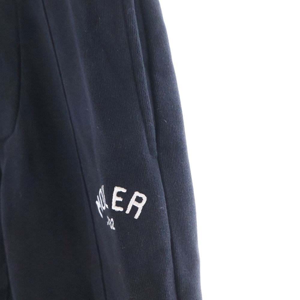 MONCLER(モンクレール) 24AW アーチロゴ刺繍 ワッペン スウェット トラック ジョガーパンツ ブラック キッズ J29548H00004 899PS