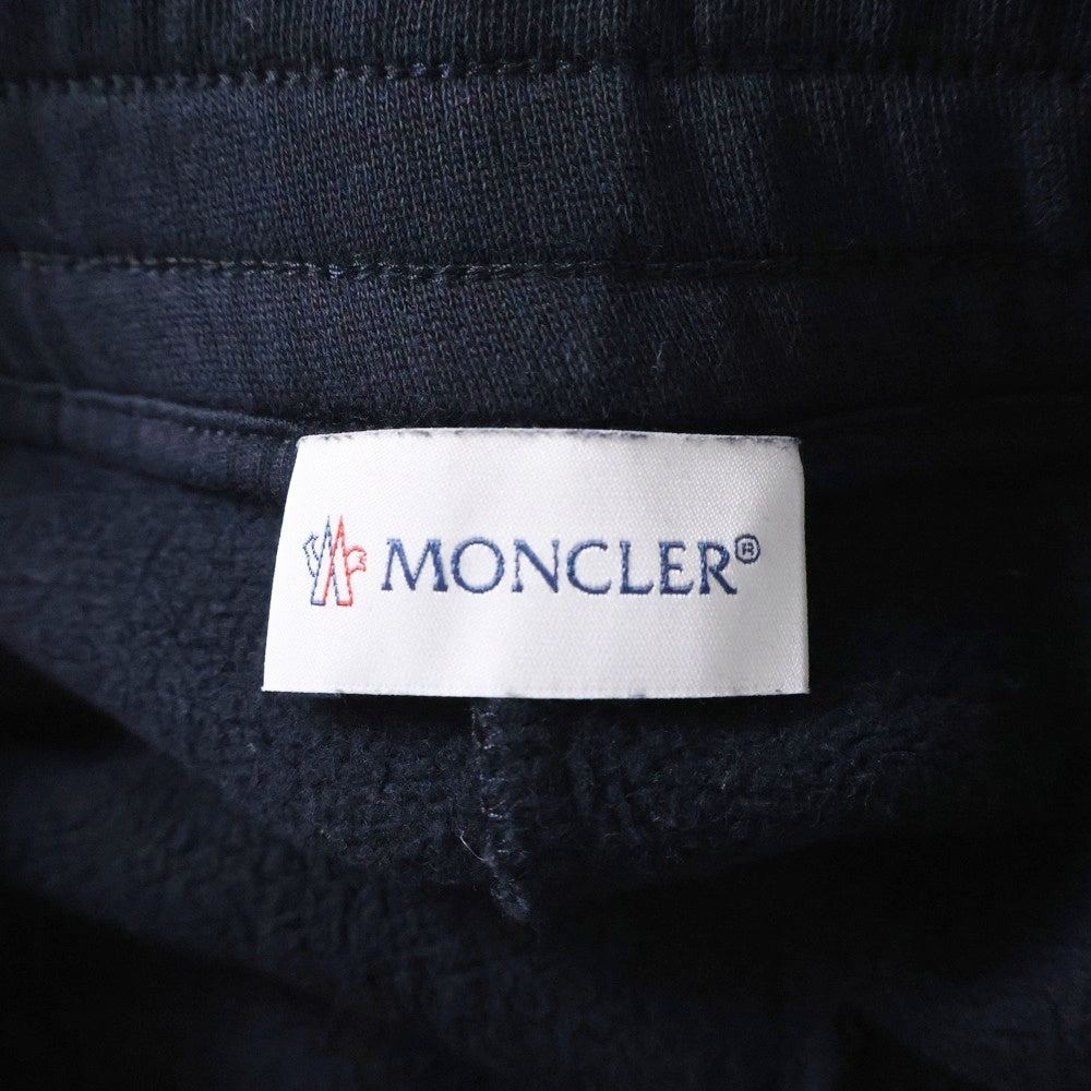 MONCLER(モンクレール) 24AW アーチロゴ刺繍 ワッペン スウェット トラック ジョガーパンツ ブラック キッズ J29548H00004 899PS