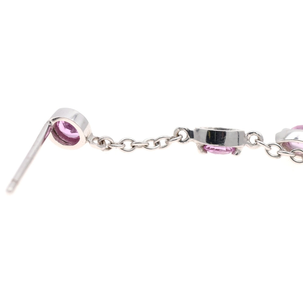 TIFFANY&Co(ティファニー) ピンクサファイヤ ドロップピアス 4P K18 Au750 WG ホワイトゴールド アクセサリー