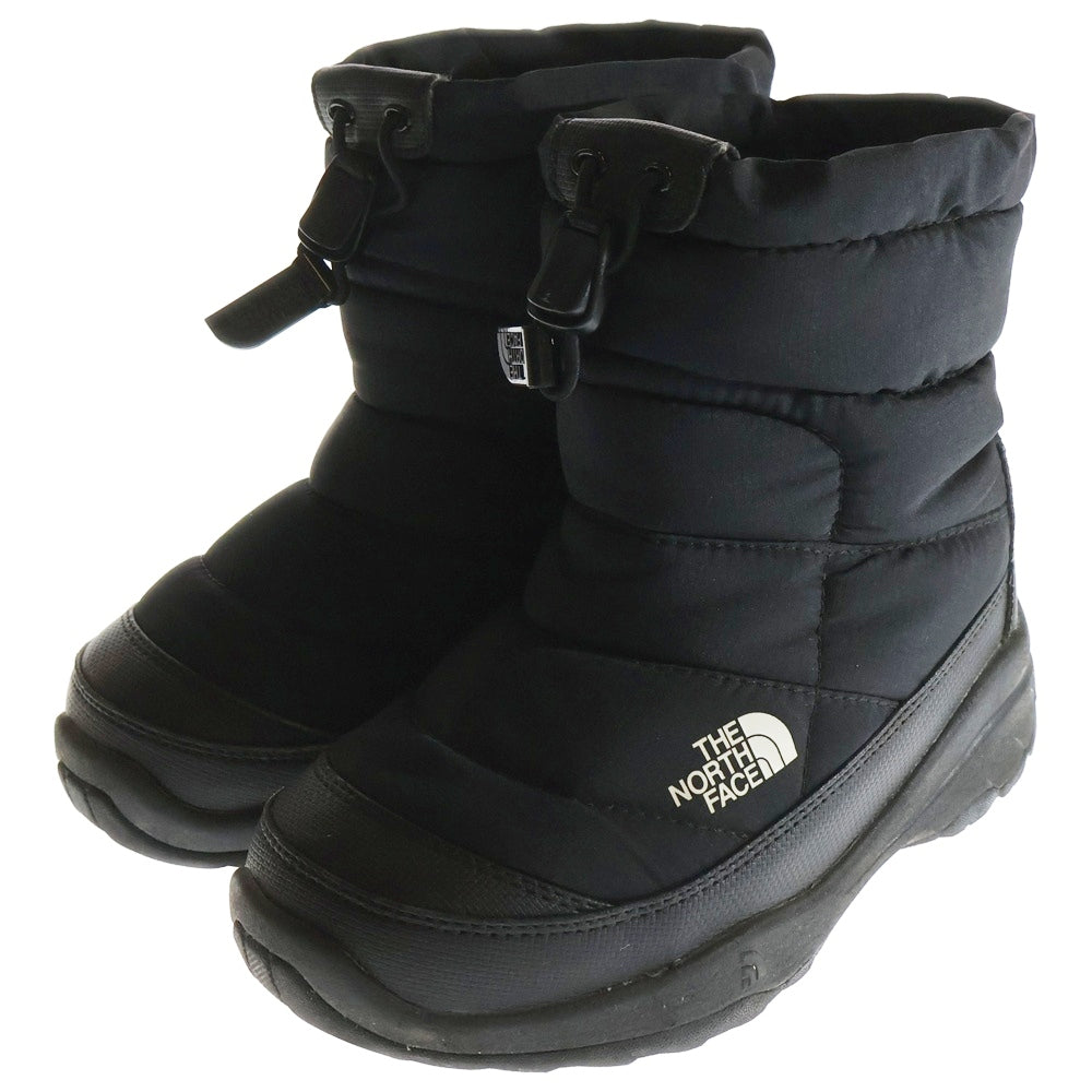 THE NORTH FACE(ザノースフェイス) Nuptse Bootie ヌプシ ブーティ ウォータープルーフ VII ショート ブラック キッズ NFJ5980Z