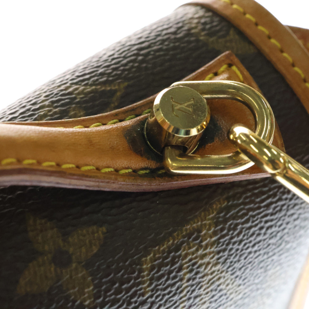 LOUIS VUITTON(ルイヴィトン) モノグラム ベルエア 2WAYバッグ ハンドバッグ ショルダーバッグ ミニバッグ ブラウン ゴールド金具 レザー×PVC M51122