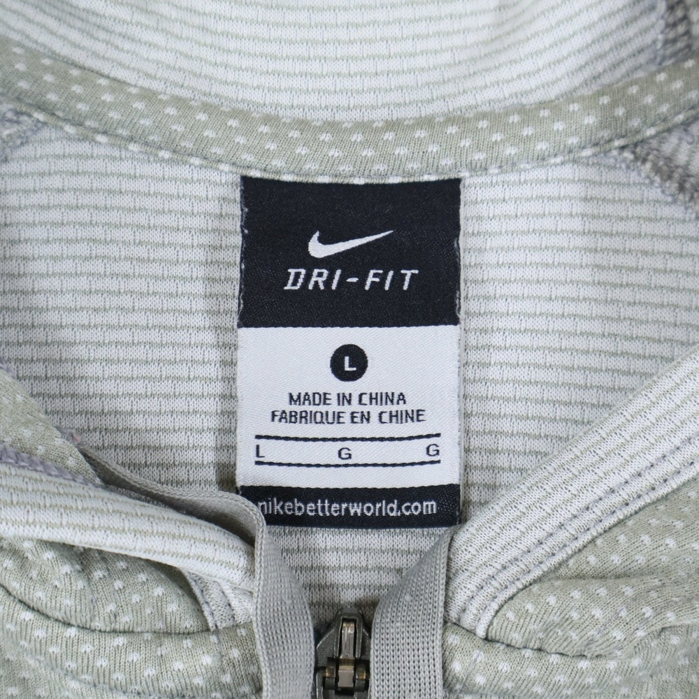 NIKE(ナイキ) メッシュロゴジップアップパーカー グリーン