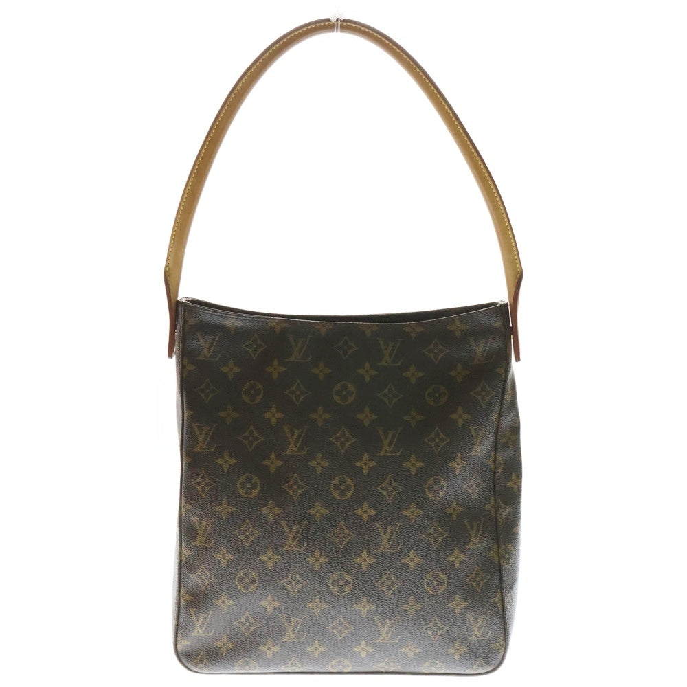 LOUIS VUITTON(ルイヴィトン) モノグラムLOUIS VUITTON(ルイヴィトン) モノグラム ルーピングGM ワンショルダーバッグ ハンドバッグ ブラウン M51145 ルーピングGM レザーワンショルダーバッグ ハンドバッグ ブラウン M51145