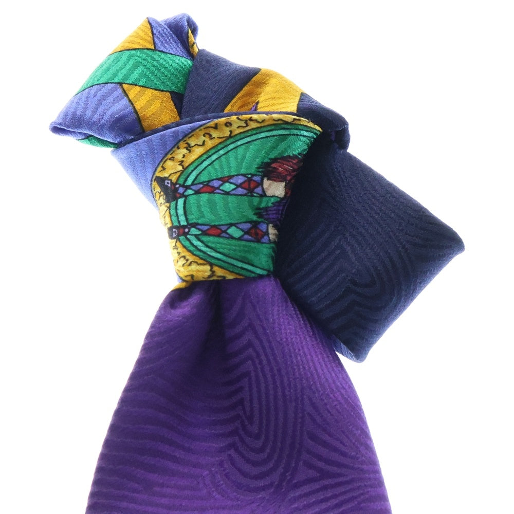 VERSACE(ヴェルサーチ) 総柄 ネクタイ マルチ