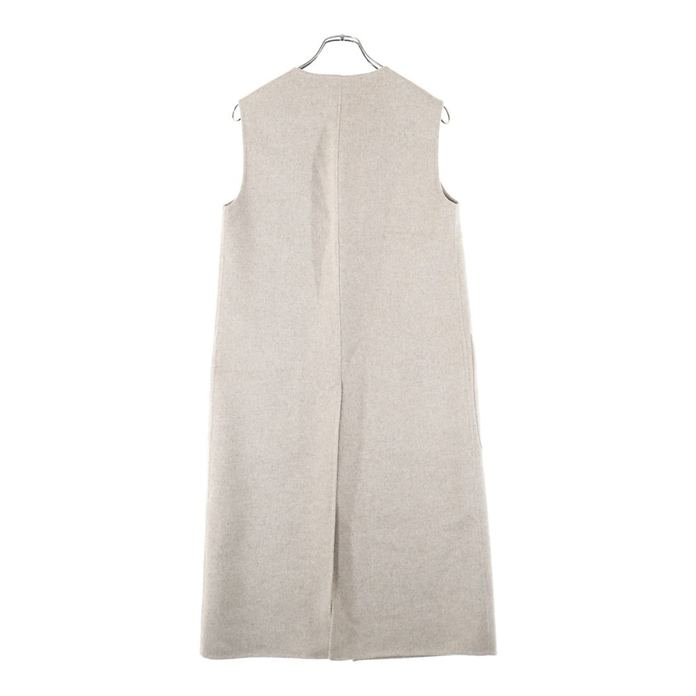 ZARA(ザラ) ノースリーブコート ベージュ レディース