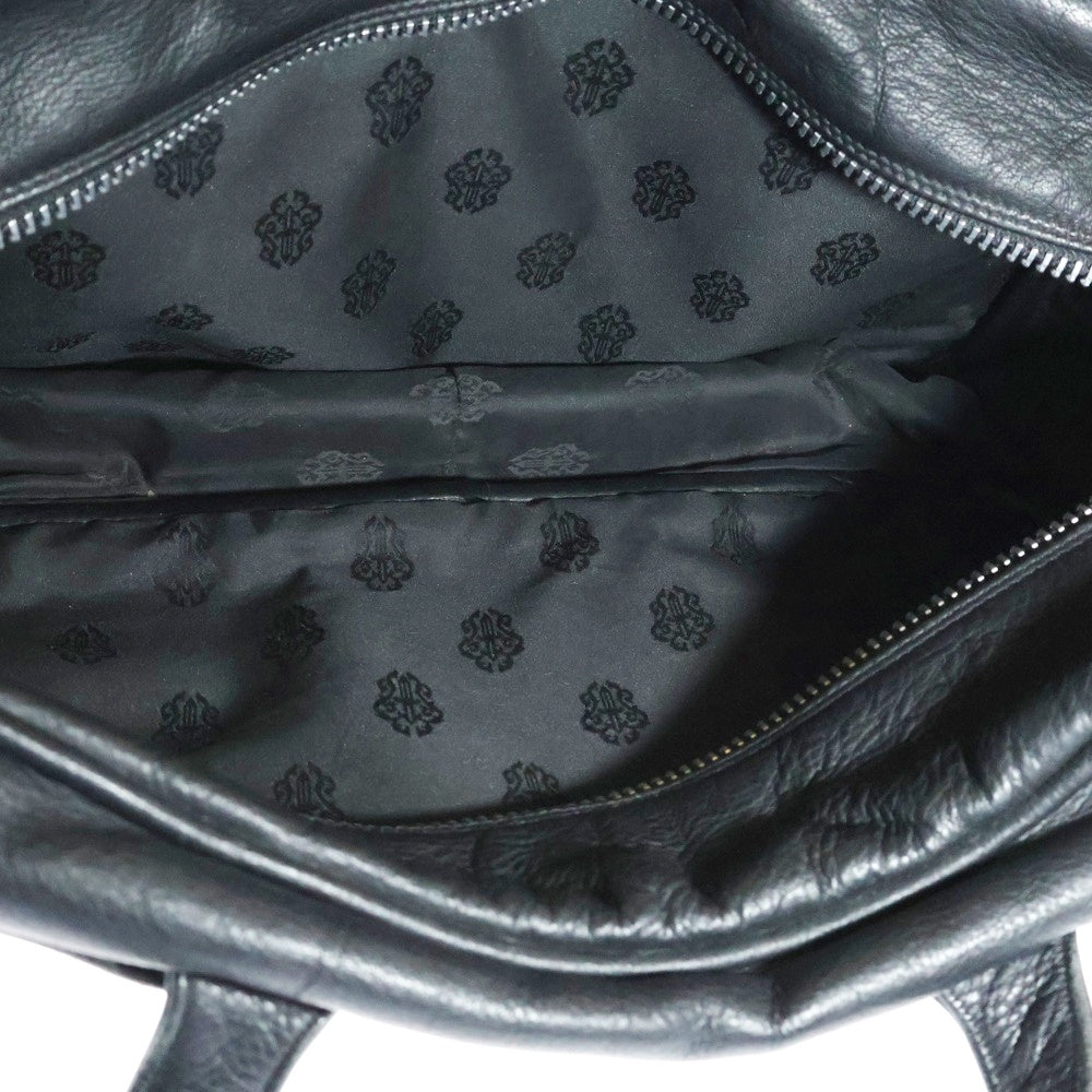 CHROME HEARTS(クロムハーツ) BAG-DIAPER ダイパーバッグ 2wayバッグ ボストンバッグ ハンドバッグ カスタム ブラック レザー