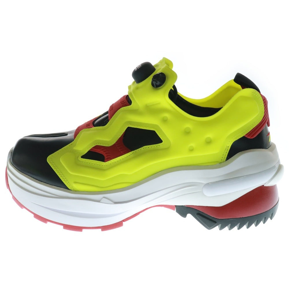 Maison Margiela 22(メゾンマルジェラ) ×Reebok Instapump Fury リーボック インスタポンプ フューリー 厚底 ローカットスニーカー イエロー/レッド US10.5/28.5cm S57WS0404 H06543