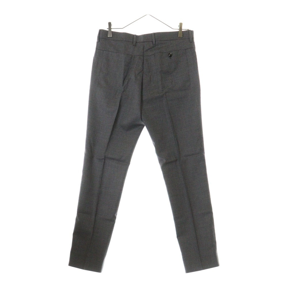 Martin Margiela 14(マルタンマルジェラ) 11AW 変形 ポケットデザイン ノータック スラックスパンツ トラウザーズ グレー S30KA0247 S39849