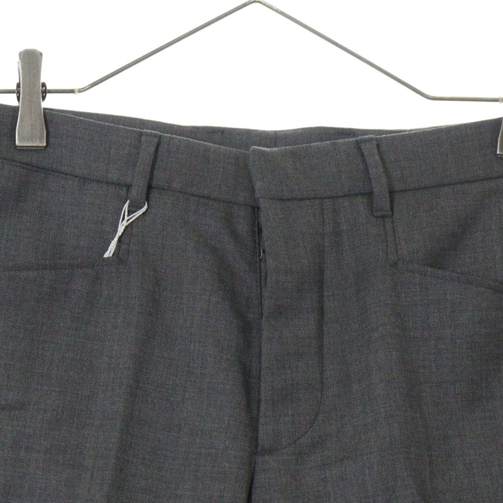 Martin Margiela 14(マルタンマルジェラ) 11AW 変形 ポケットデザイン ノータック スラックスパンツ トラウザーズ グレー S30KA0247 S39849