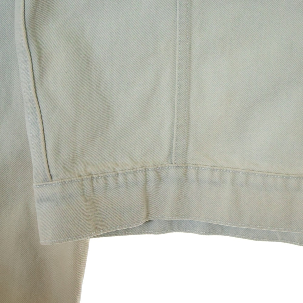 Maison Margiela 10(メゾン マルジェラ) 20SS ブリーチ加工 オーバーサイズ デニム トラッカージャケット インディゴ S30AM0512 S30561