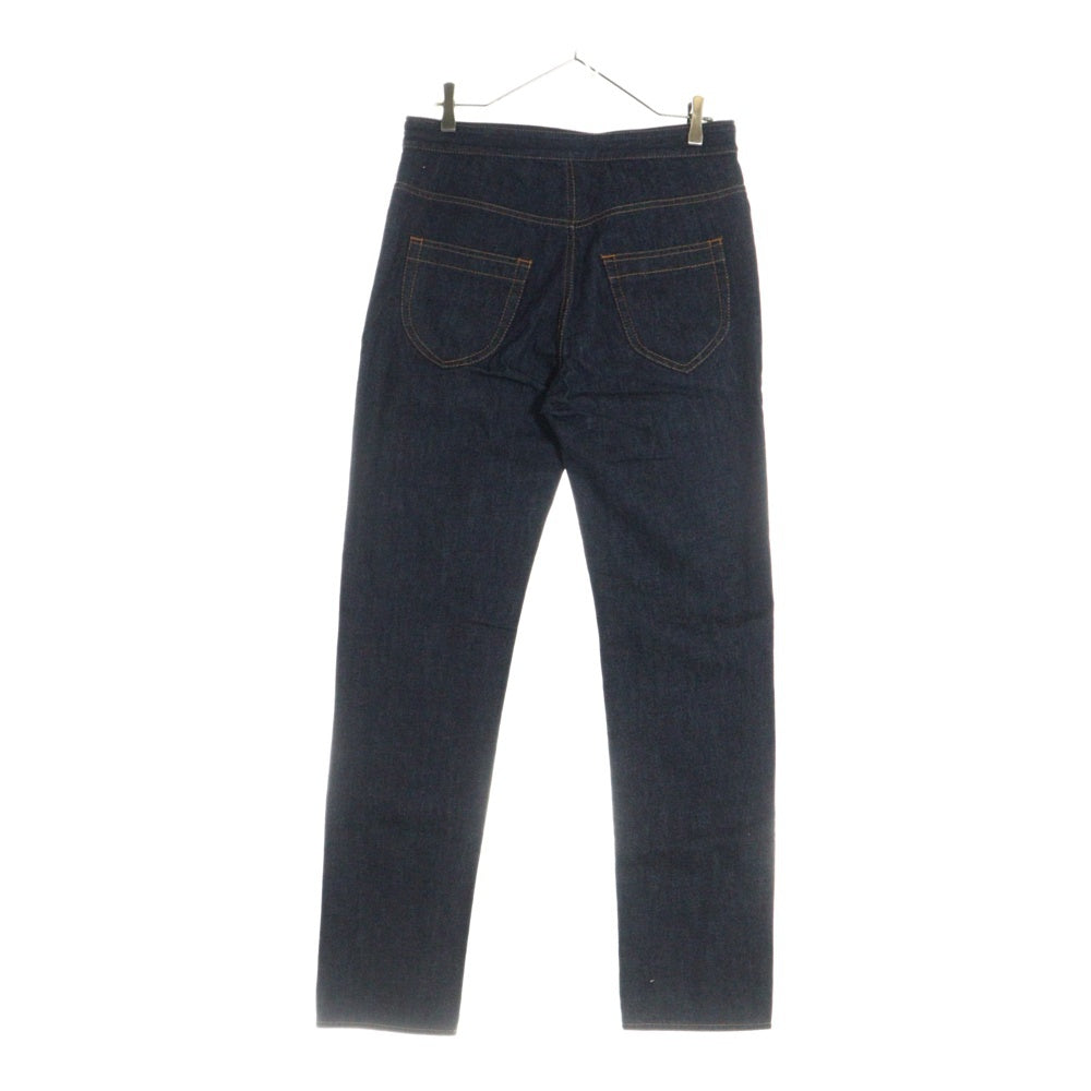 Maison Margiela 10(メゾン マルジェラ) 12AW 変形 デタッチャブル アーム ノーカラー ベスト ジレ デニム トラッカージャケット ストレートデニムパンツ ジーンズ セットアップ S30FP0008 S30362