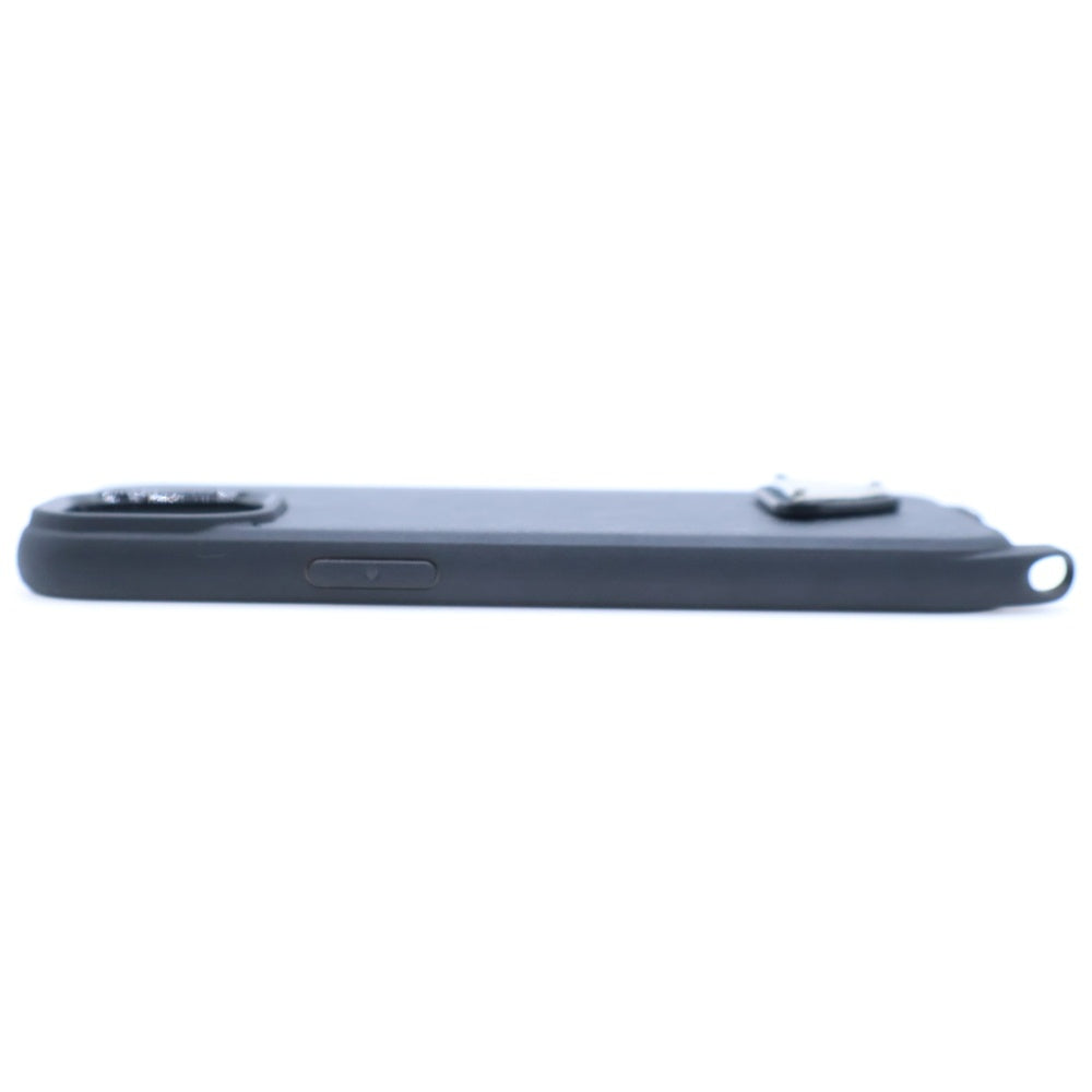 PRADA(プラダ) iPhoneケース ショルダー ブラック サフィアーノレザー 1ZH197 iPhone16 トライアングルロゴ