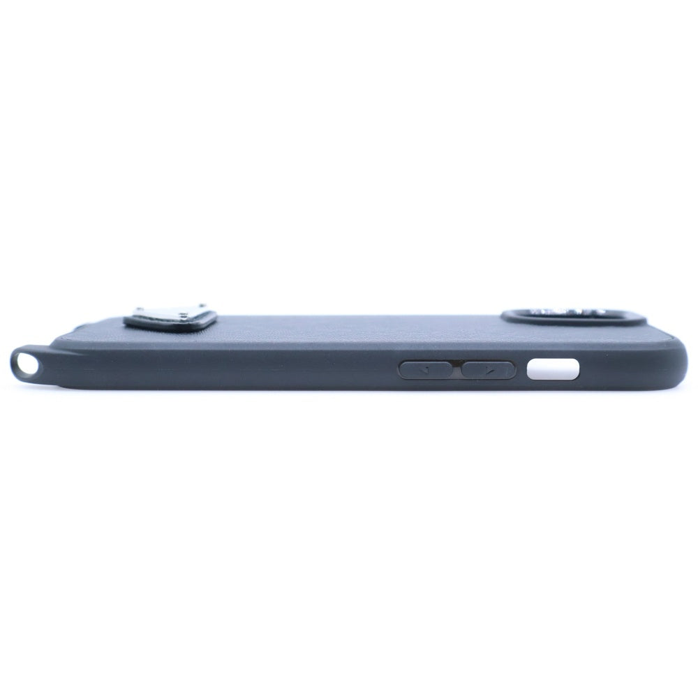 PRADA(プラダ) iPhoneケース ショルダー ブラック サフィアーノレザー 1ZH197 iPhone16 トライアングルロゴ