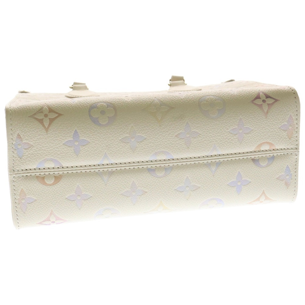 LOUIS VUITTON(ルイヴィトン) モノグラムアンプラント オンザゴーPM ドリームクリーム M25770 ICタイプ 2WAY ショルダーバッグ ハンドバッグ レザー