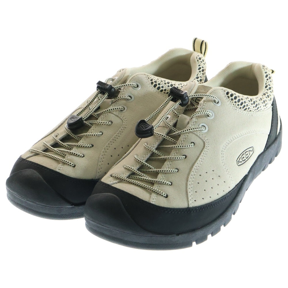 KEEN(キーン) JASPER ROCKS SP ジャスパー ロックス SP スウェードレザー ローカットスニーカー アイボリー/ブラック US8/25cm 1029737