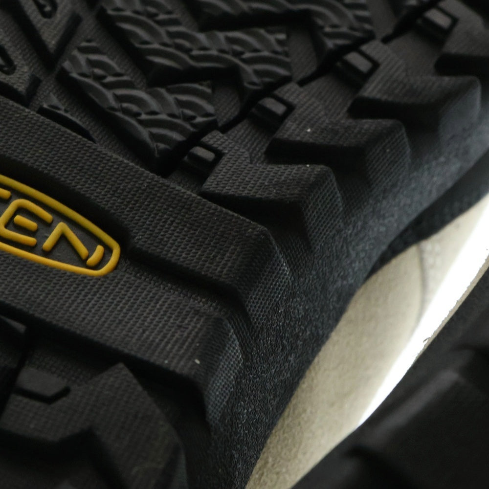 KEEN(キーン) JASPER ROCKS SP ジャスパー ロックス SP スウェードレザー ローカットスニーカー アイボリー/ブラック US8/25cm 1029737