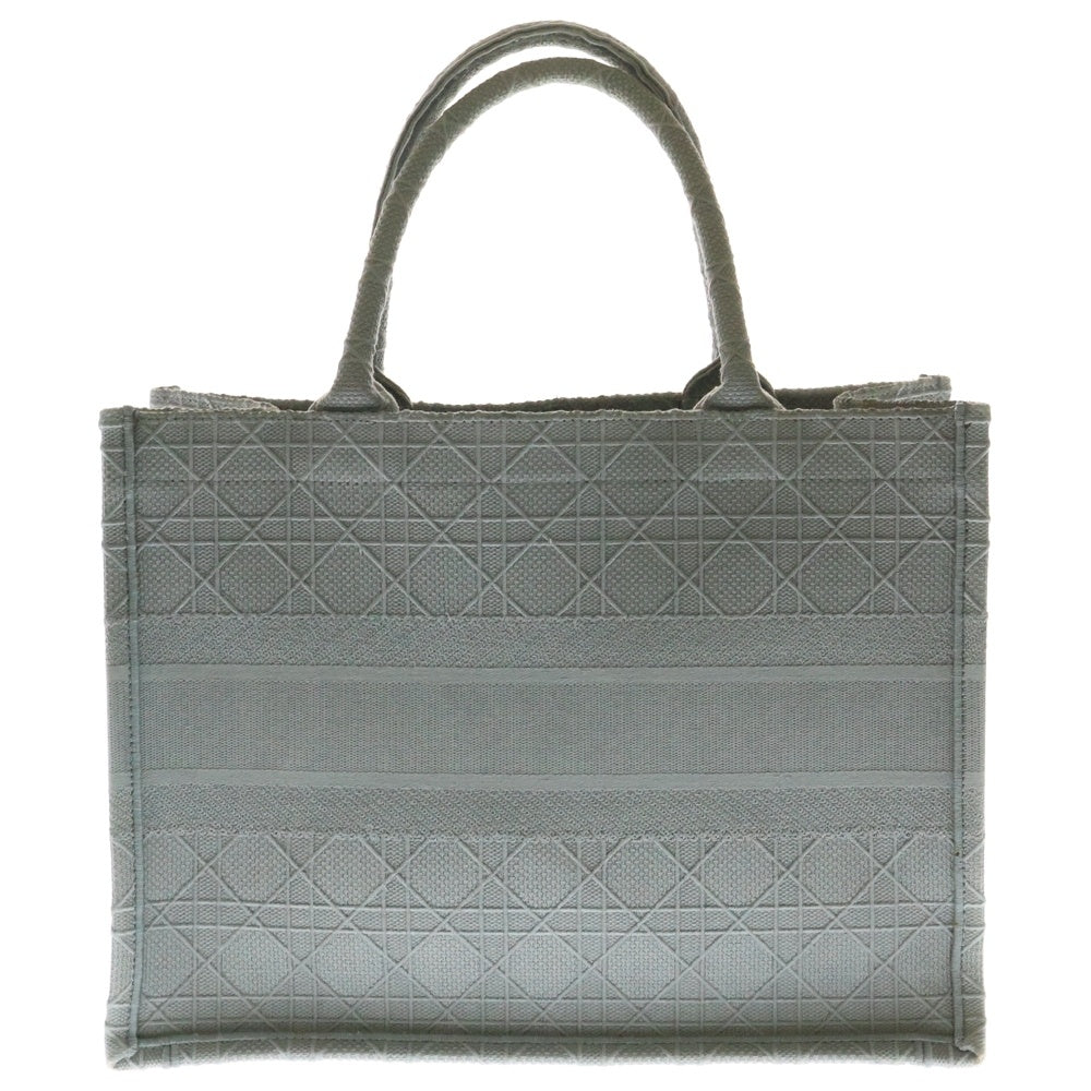 Christian Dior(クリスチャンディオール) ブックトート ハンドバッグ トートバッグ ミディアム グレー キャンバス