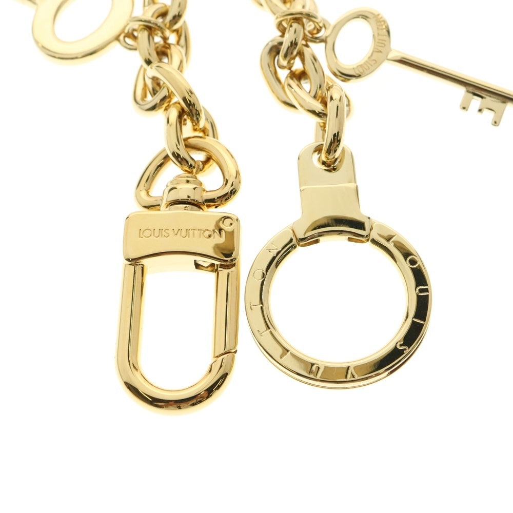 LOUIS VUITTON(ルイヴィトン) ビジューサック キーチェーンGP バッグチャーム キーホルダー ゴールド MP3206
