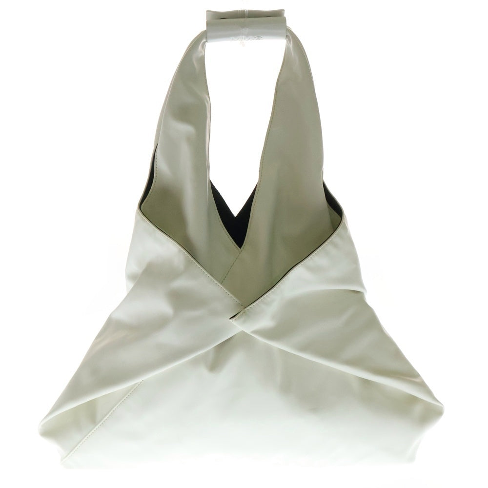 MM6 Maison Margiela(エムエムシックスメゾンマルジェラ) ジャパニーズ ハンドバッグ トートバッグ ホワイト レザー