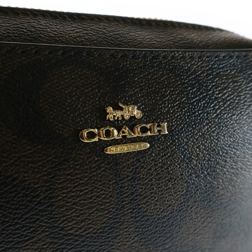 COACH(コーチ) ジェイミー ミニ カメラバッグ ショルダーバッグ ミニバッグ ポシェット ブラウン ゴールド金具