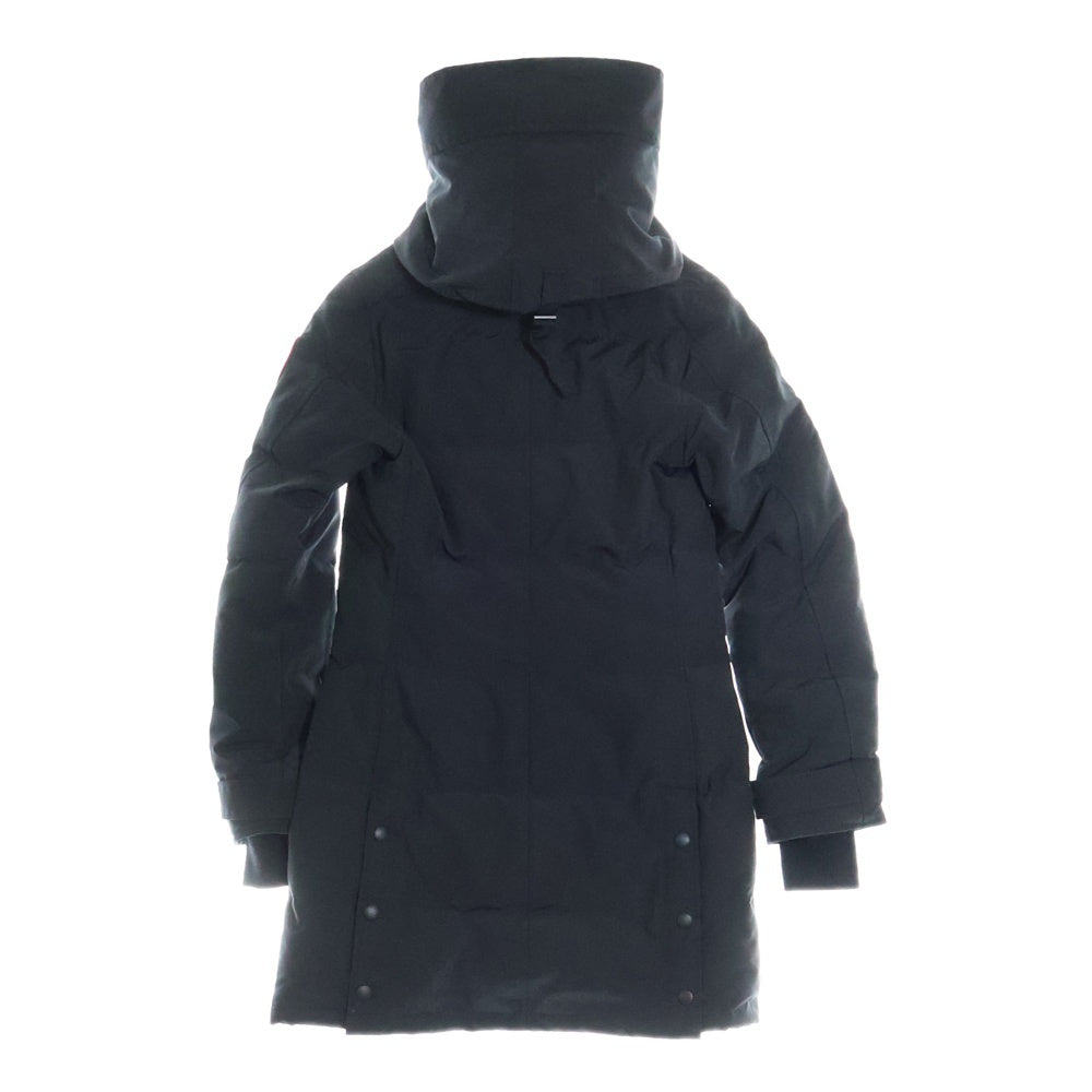 CANADA GOOSE(カナダグース) MACKENZIE PARKA マッケンジー パーカー ジップアップ フーデッド ダウンジャケット ブラック レディース 2302JL