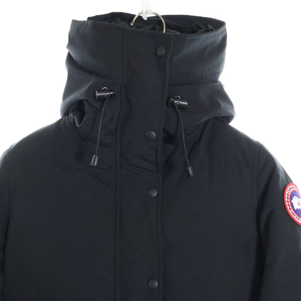 CANADA GOOSE(カナダグース) MACKENZIE PARKA マッケンジー パーカー ジップアップ フーデッド ダウンジャケット ブラック レディース 2302JL