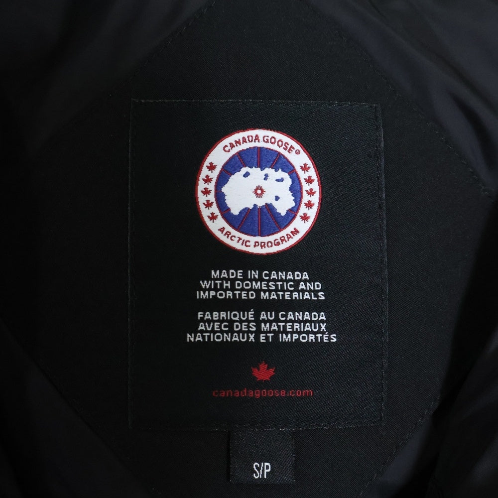 CANADA GOOSE(カナダグース) MACKENZIE PARKA マッケンジー パーカー ジップアップ フーデッド ダウンジャケット ブラック レディース 2302JL